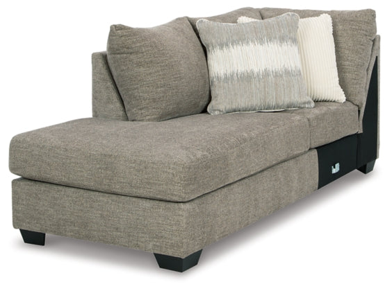 Creswell Stone Sectional Left Hand Facing Corner Chaise