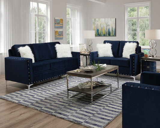 Melon Navy Sofa