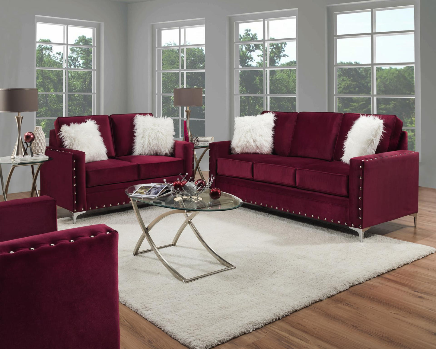 Melon Plum Sofa