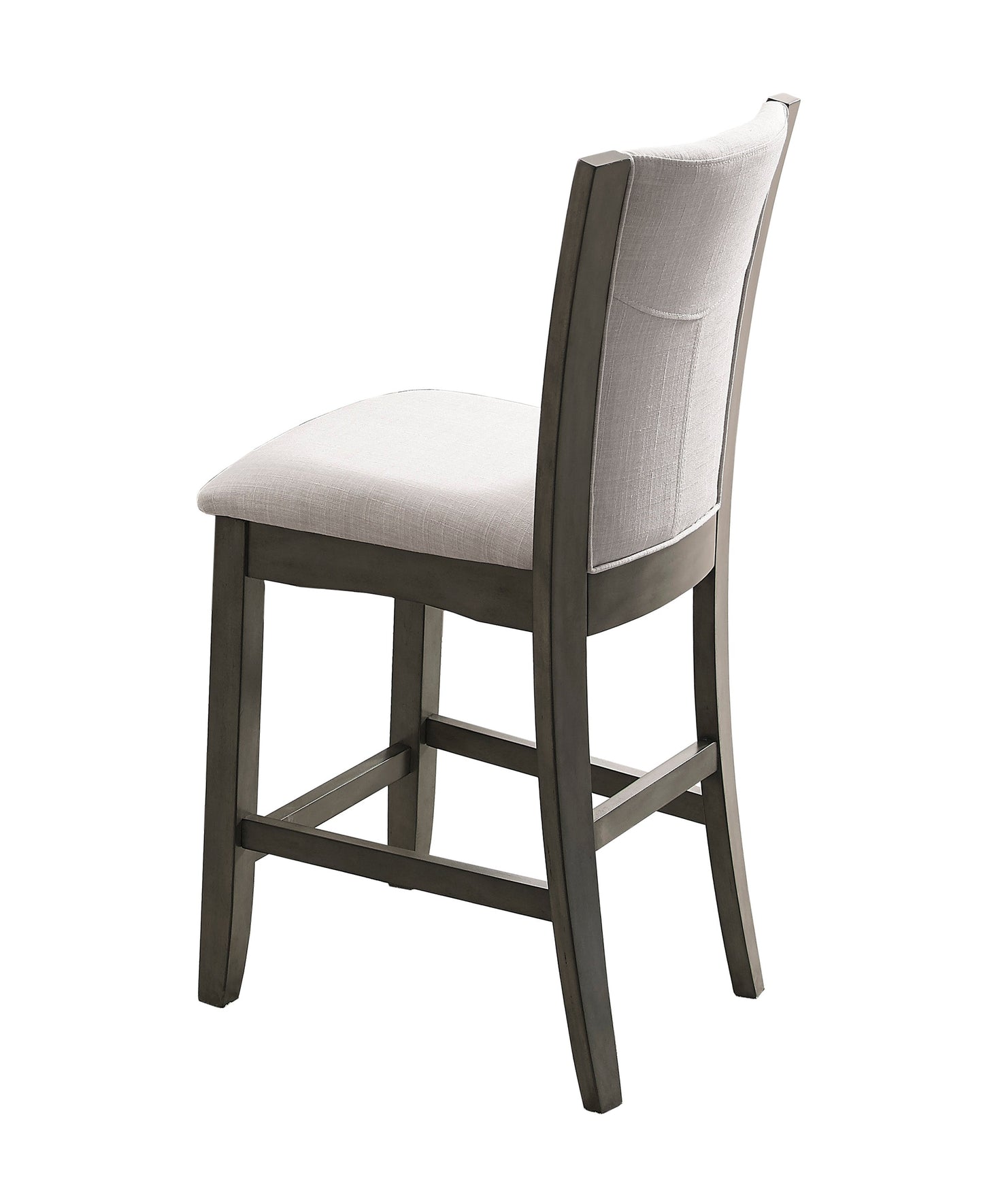 CAMEILA GRAY COUNTER HEIGHT CHAIR