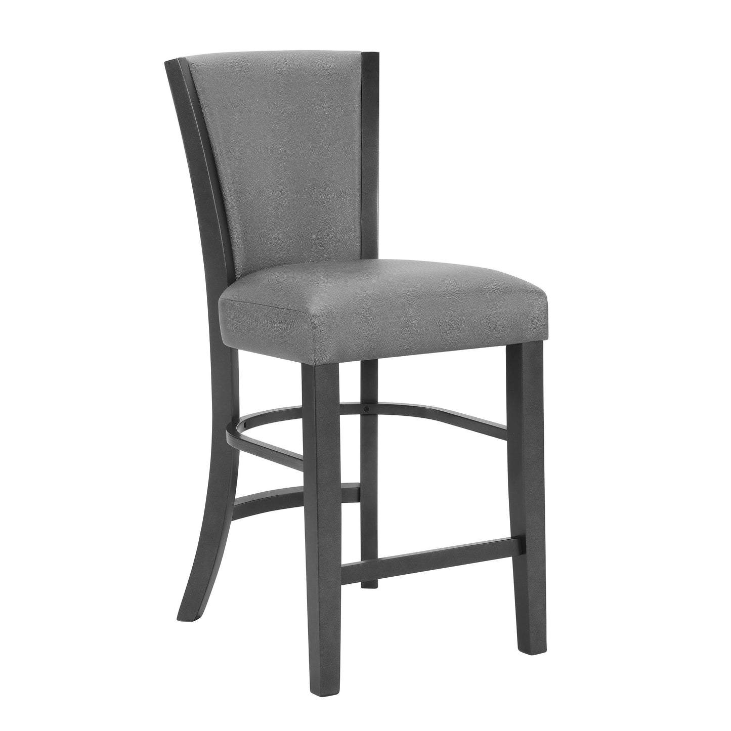 CAMEILA DARK GREY COUNTER HEIGHT CHAIR