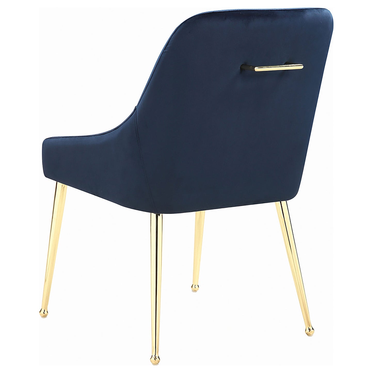 Mayette Side Chairs Dark Ink Blue (Set of 2)