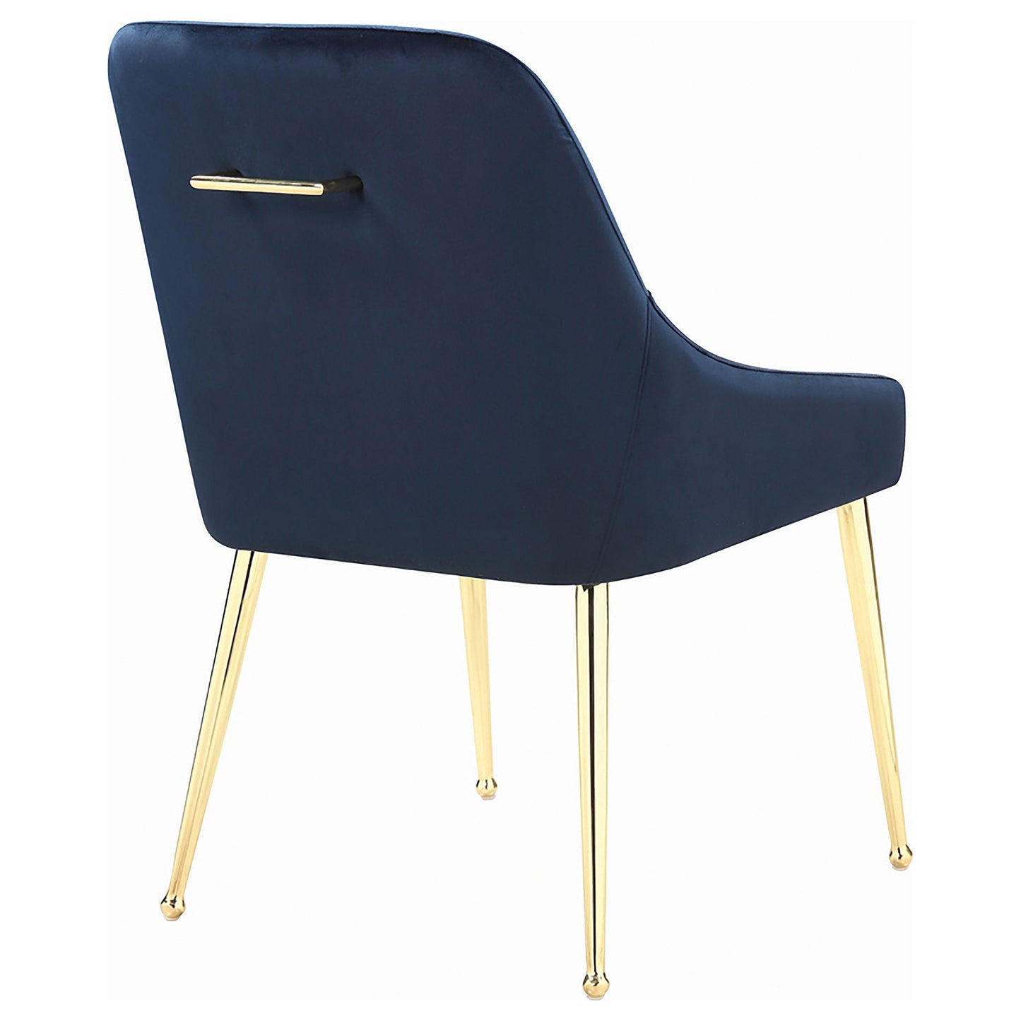 Mayette Side Chairs Dark Ink Blue (Set of 2)