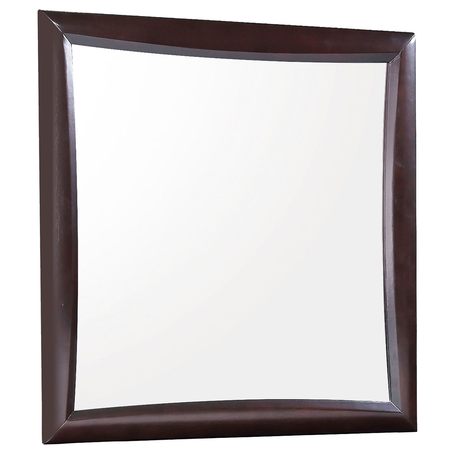 Phoenix Square Dresser Mirror Deep Cappuccino