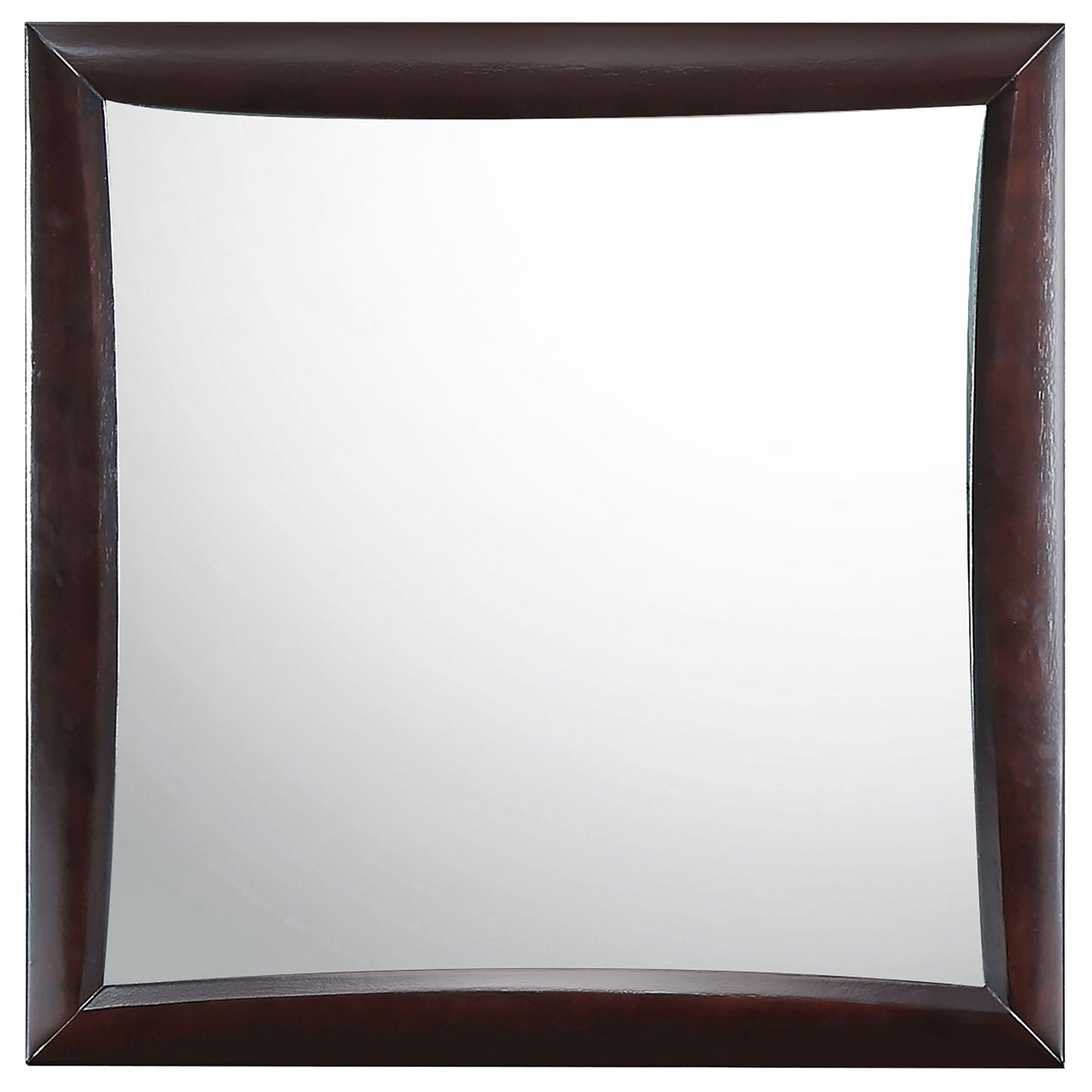 Phoenix Square Dresser Mirror Deep Cappuccino