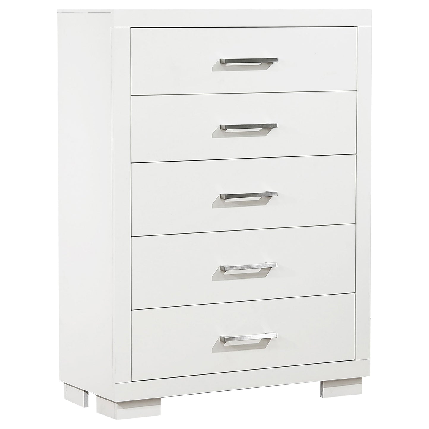 Jessica 5-drawer Chest White
