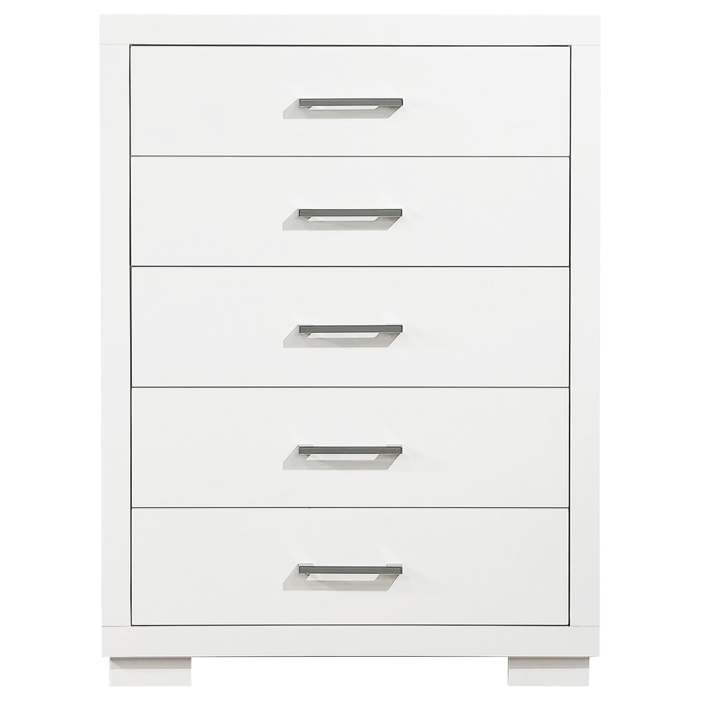 Jessica 5-drawer Chest White