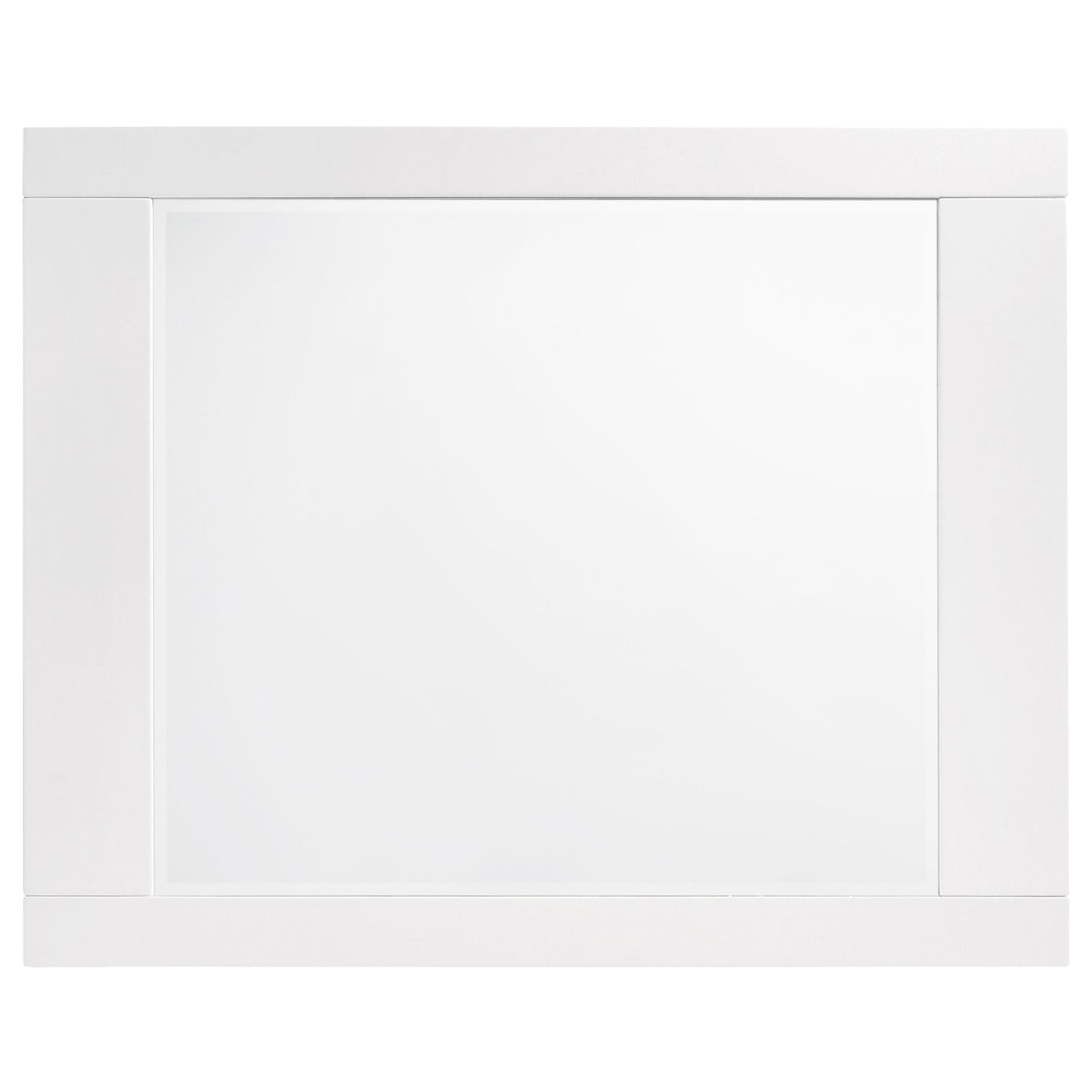 Felicity Rectangle Dresser Mirror Glossy White