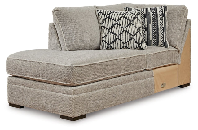 Calnita Sisal Sectional LAF Corner Chaise