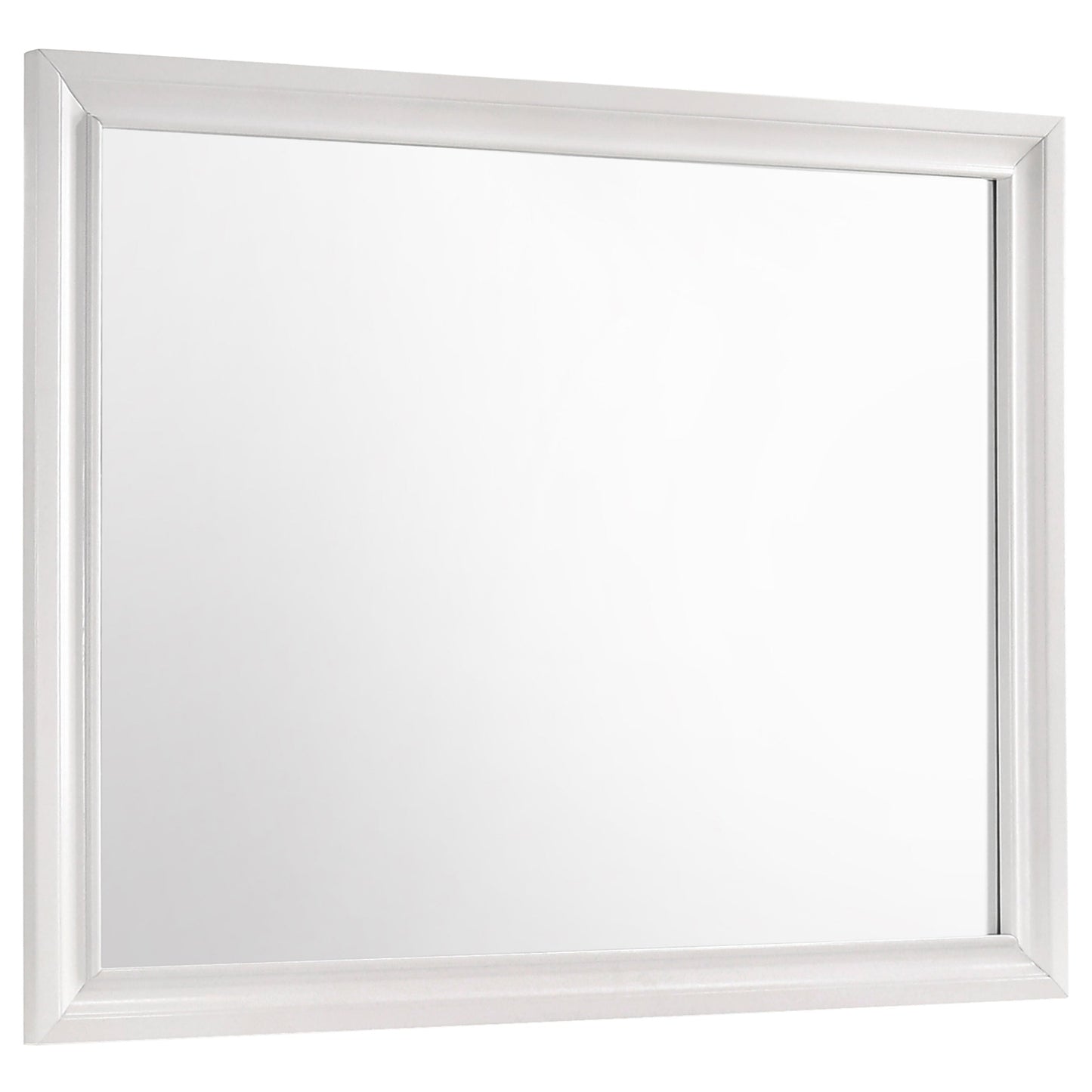 Miranda Rectangular Dresser Mirror White