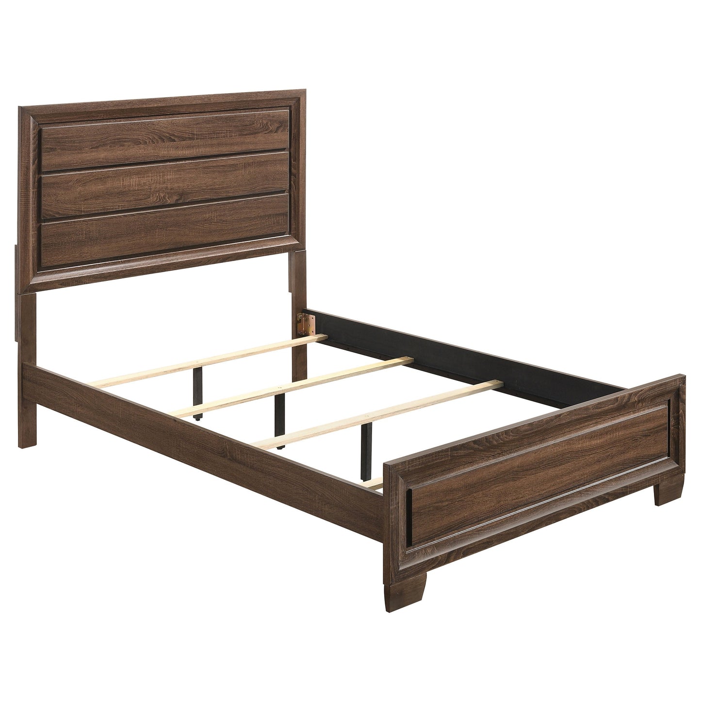 Brandon Full Panel Bed Medium Warm Brown
