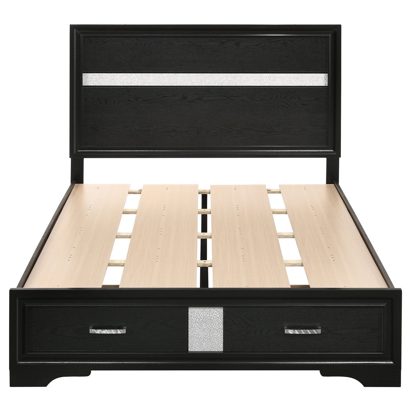 Miranda Full Storage Bed Black