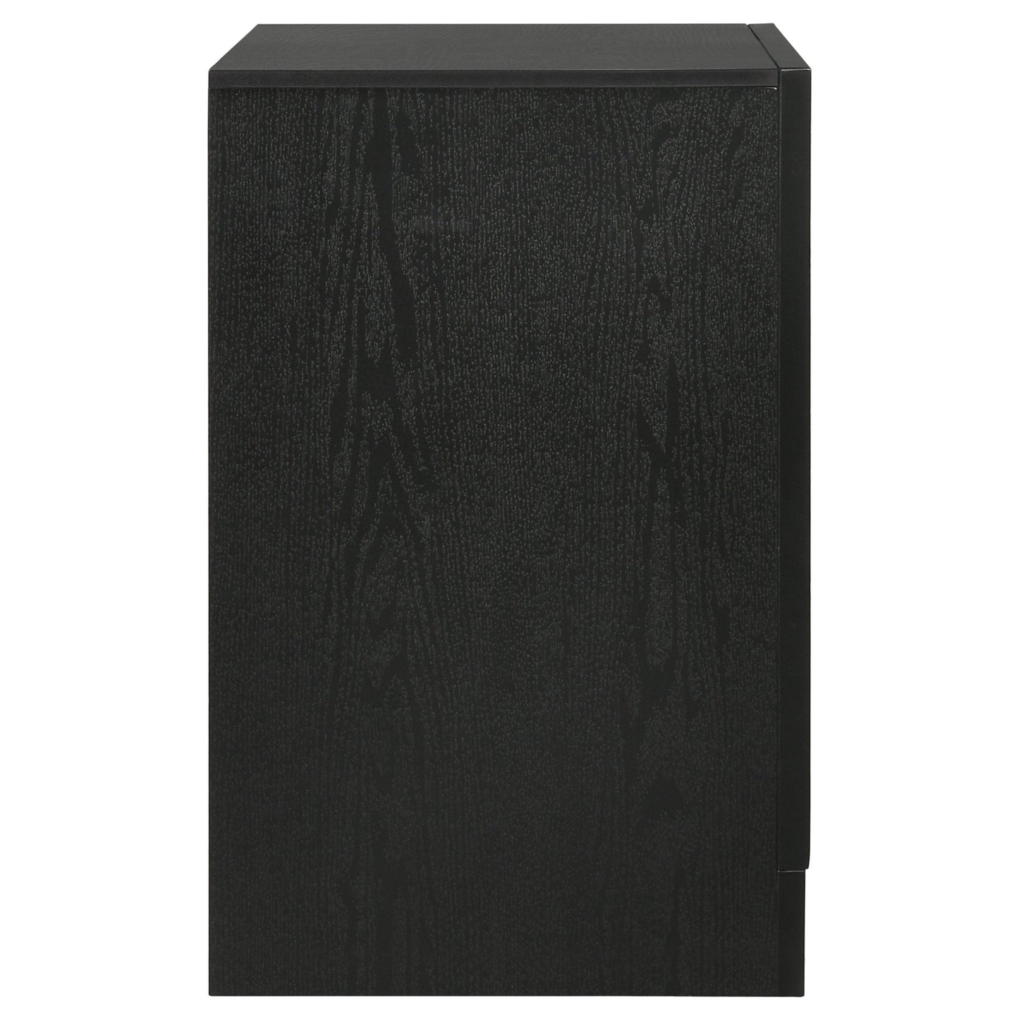 Miranda 2-drawer Nightstand Tray Black