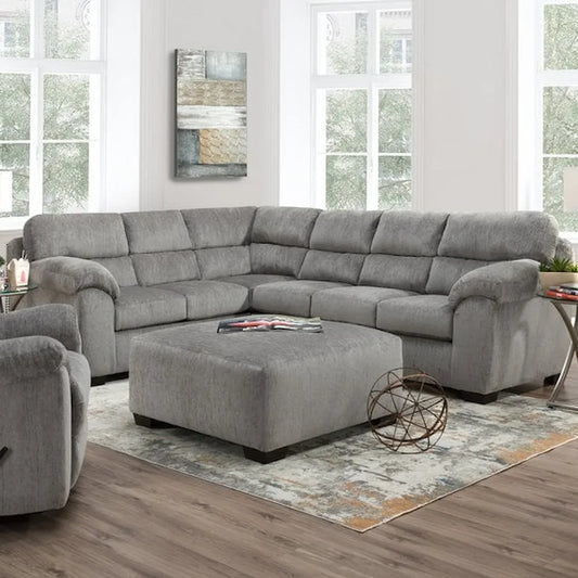 1723-2137 - RSF CORNER SOFA (LUCILLE SLATE)