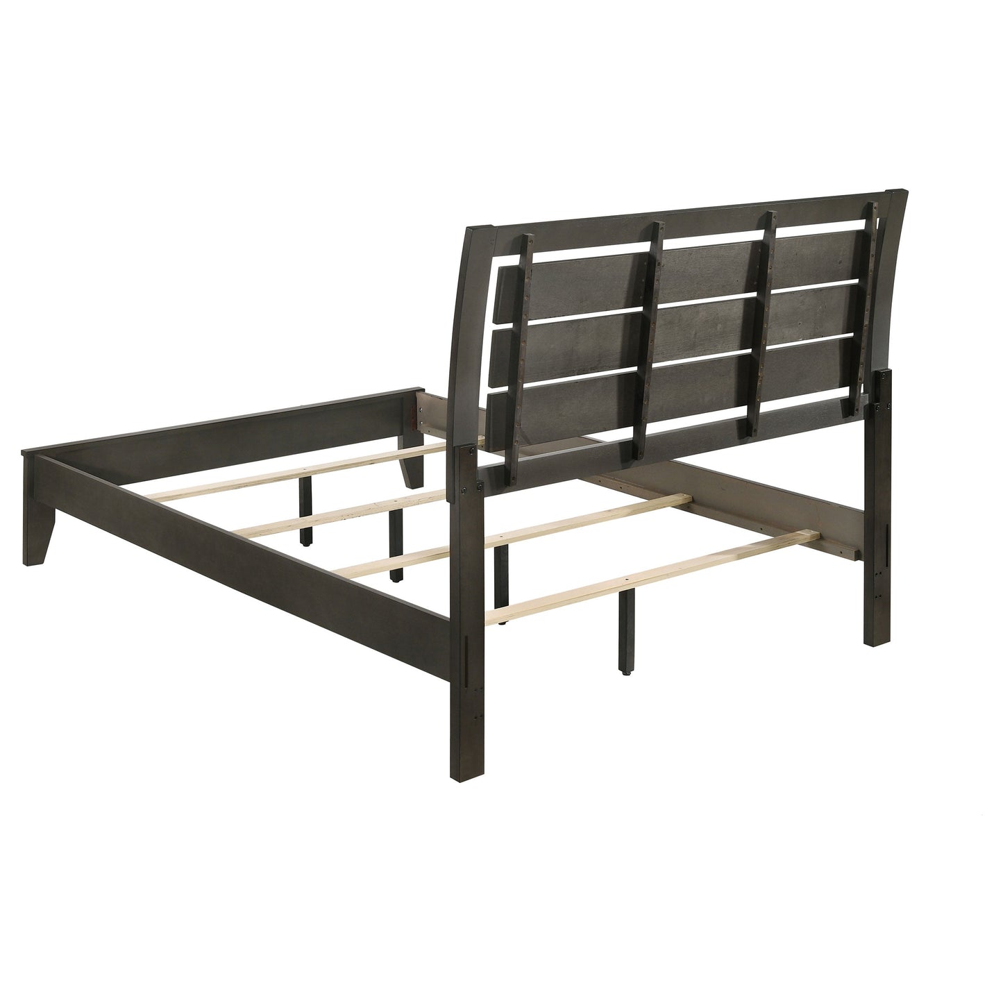 Serenity Full Panel Bed Mod Grey
