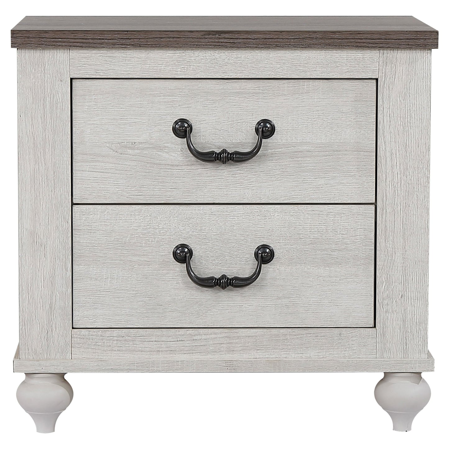 Stillwood 2-drawer Nightstand Vintage Linen