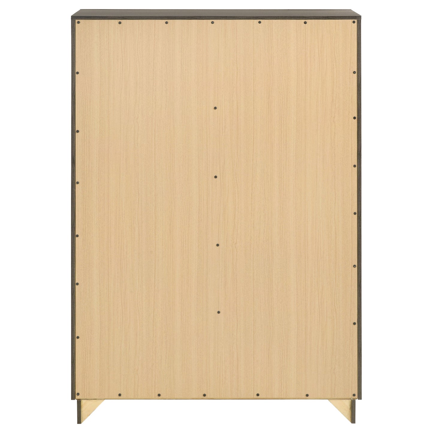 Janine 5-drawer Chest Grey