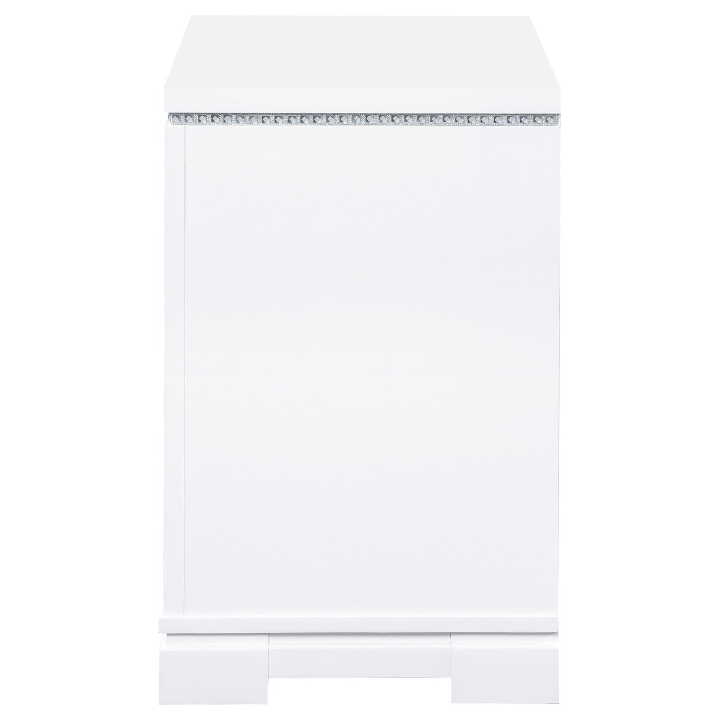 Eleanor Rectangular 2-drawer Nightstand White