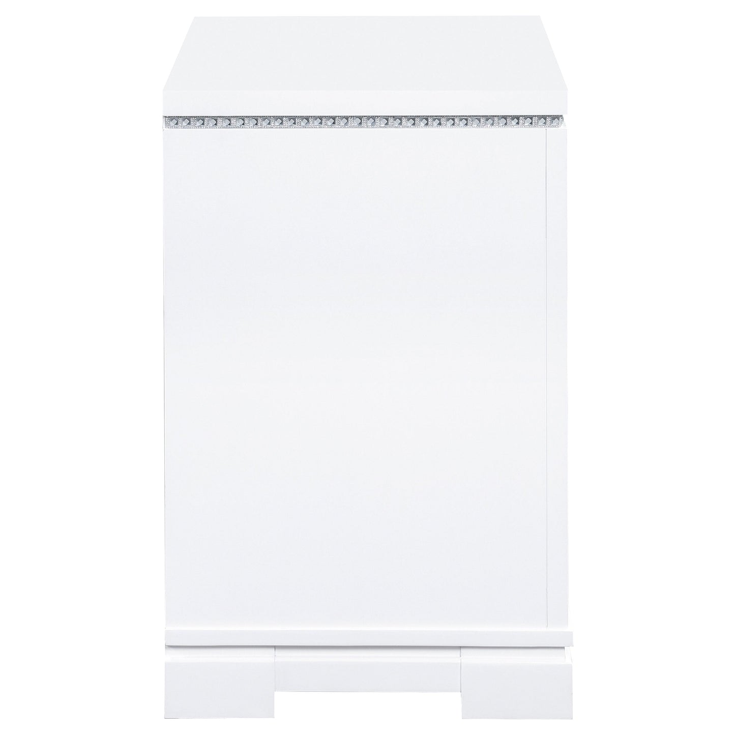 Eleanor Rectangular 2-drawer Nightstand White