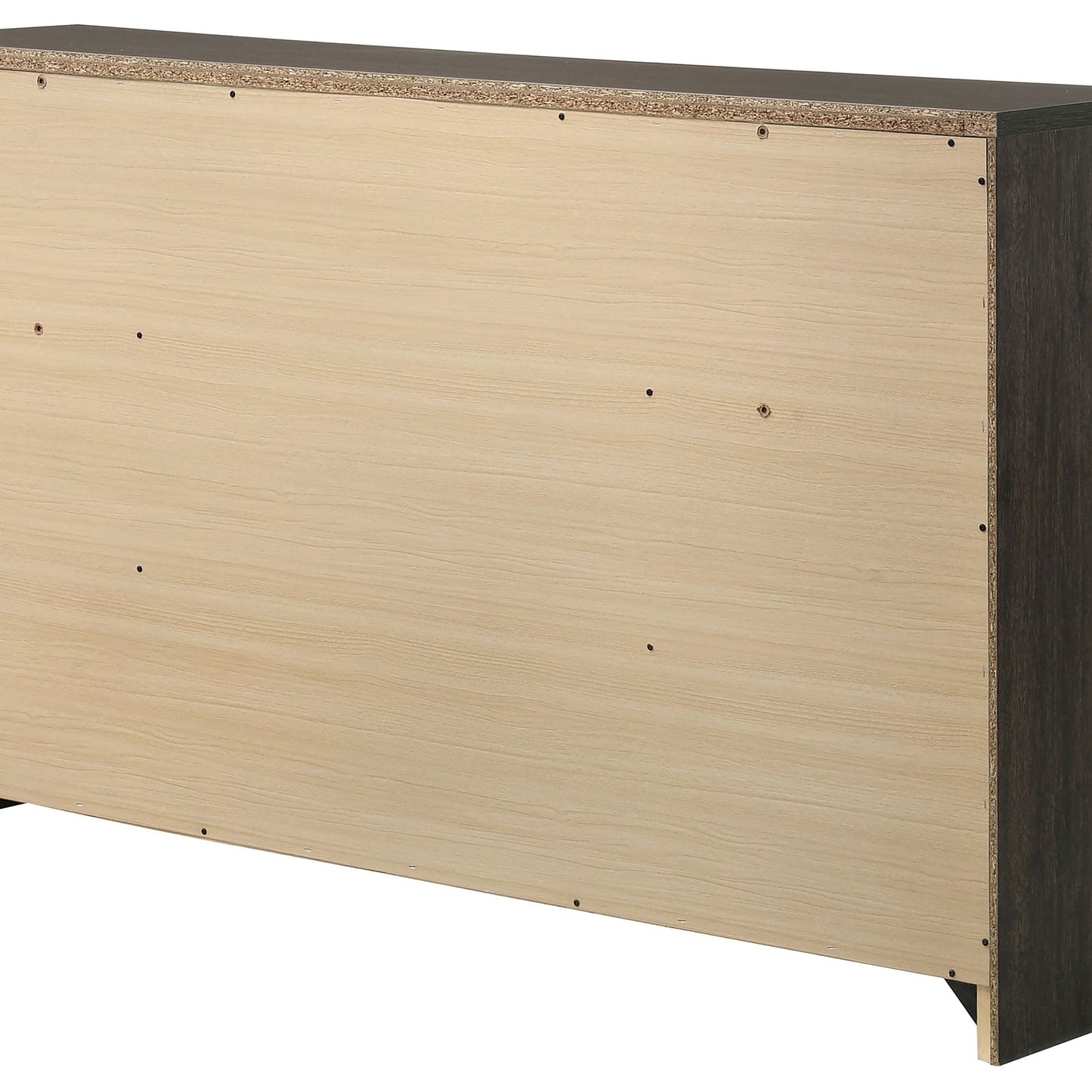Baker 6-drawer Dresser Brown and Light Taupe