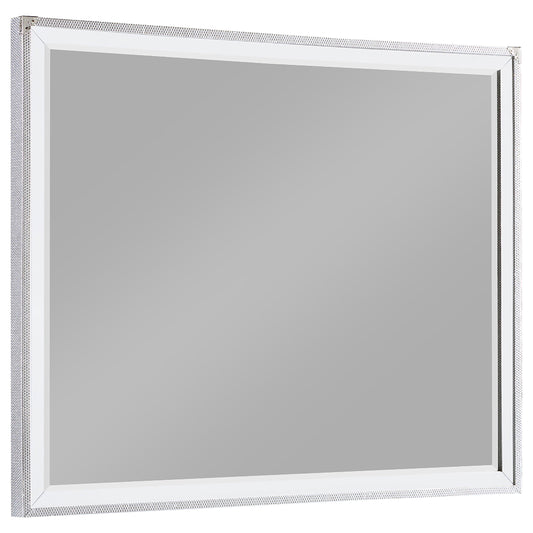 Larue Rectangular Dresser Mirror Silver
