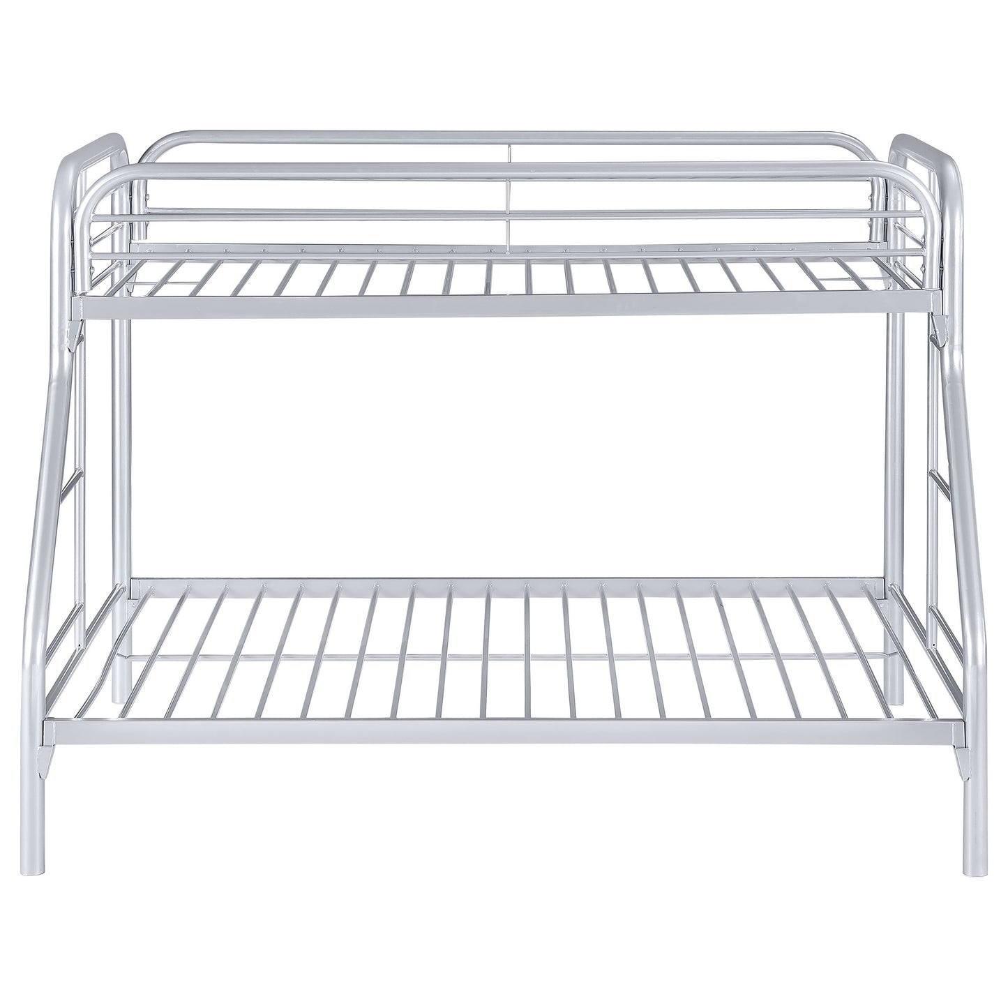 Morgan Twin Over Full Bunk Bed Silver