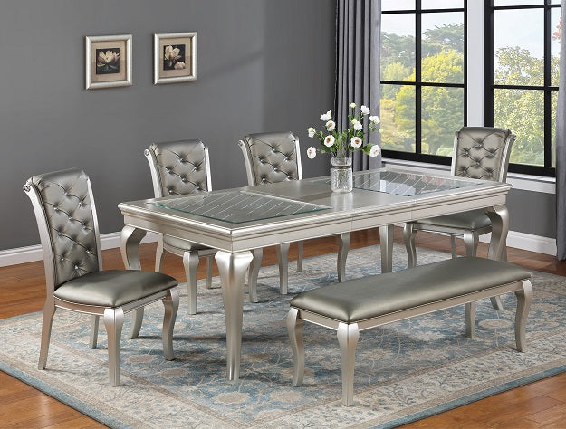 CALDWELL DINING TABLE (18 in LEAF)