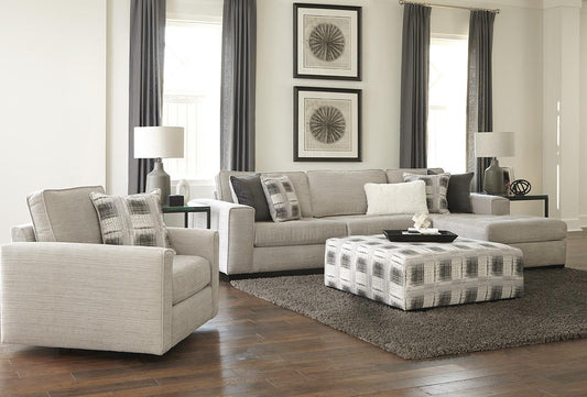 Ian LAF Bump Armless Sofa - Nickel