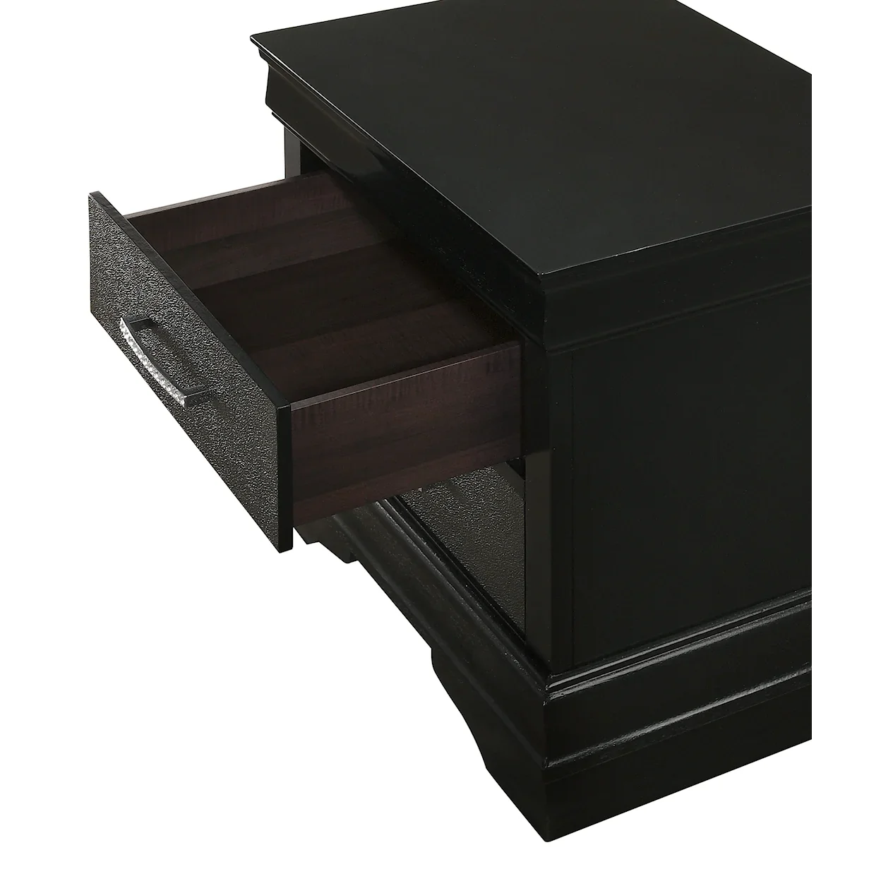 AMALIA BLACK NIGHT STAND