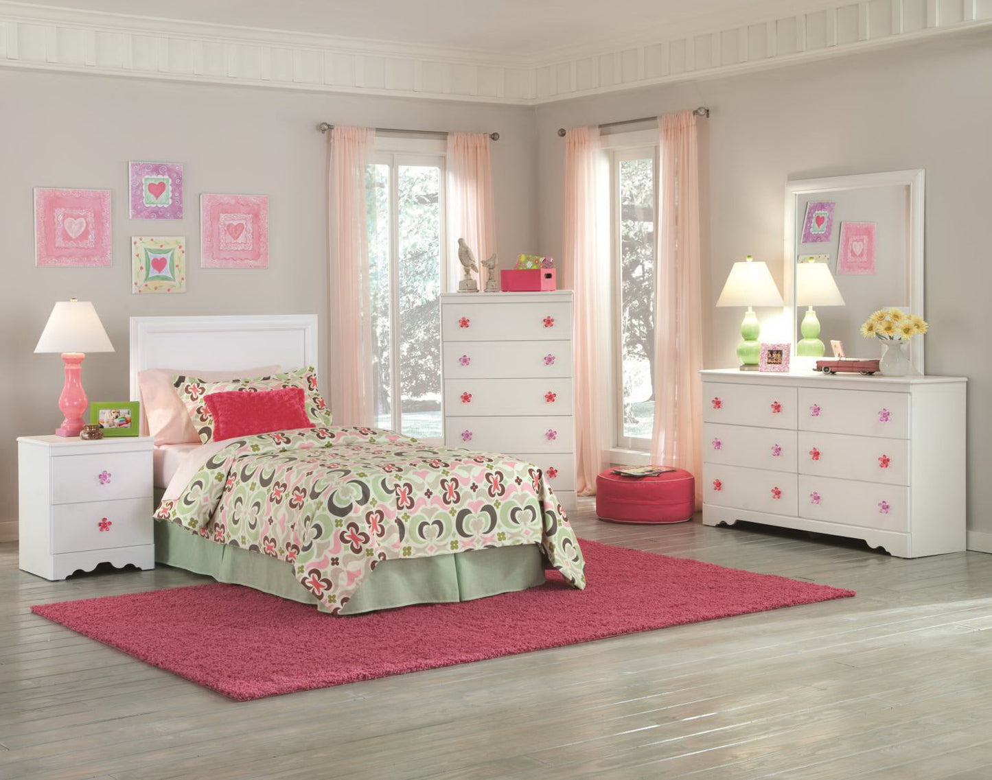 Savannah Twin Panel Headboard