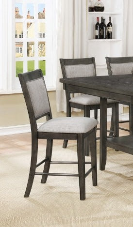 FULTON GREY COUNTER HEIGHT CHAIR
