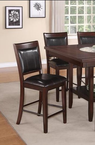 FULTON BROWN COUNTER HEIGHT CHAIR