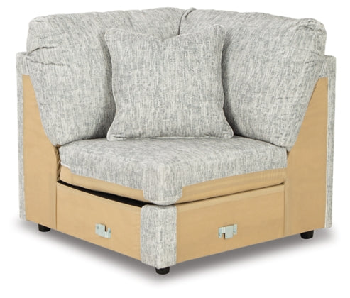 Playwrite Gray Sectional Wedge
