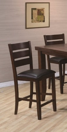 BARDSTOWN BROWN COUNTER HEIGHT CHAIR