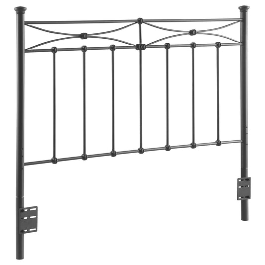 Lane Queen / Full Metal Headboard Rustic Bronze