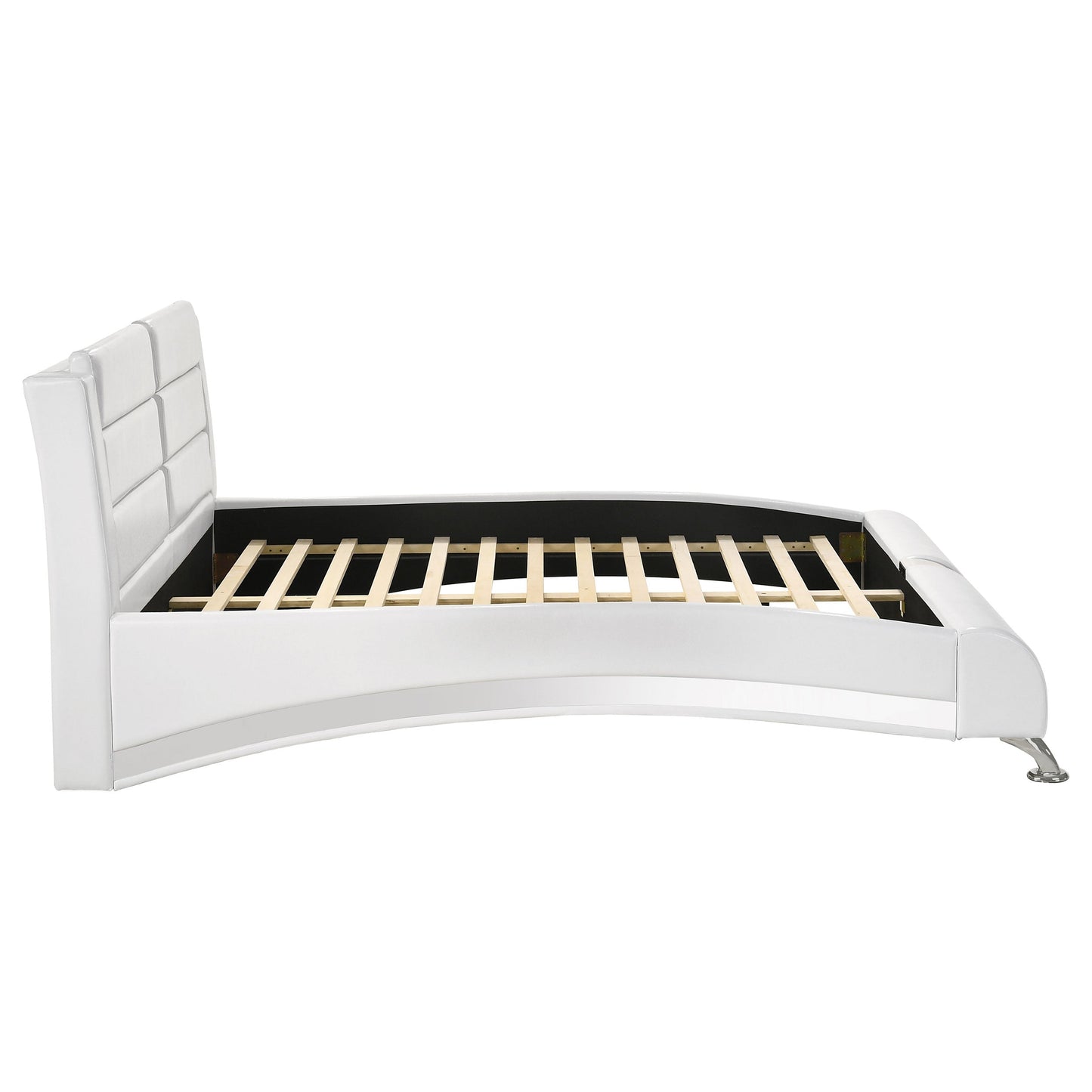 Jeremaine Queen Upholstered Bed White