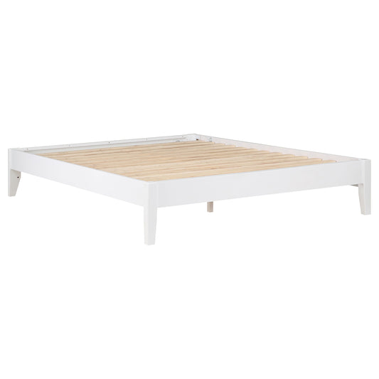 Hounslow Platform Queen Bed White