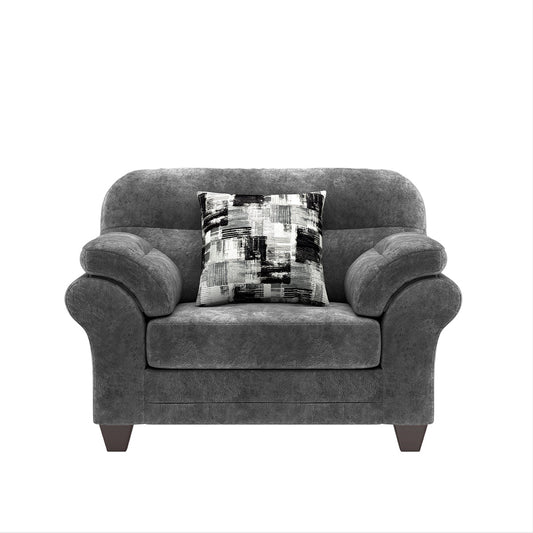 21900 - Wonderland Slate Cuddle Chair