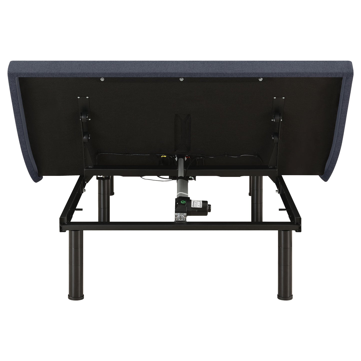 Clara Full AdjusTable Bed Base Grey and Black