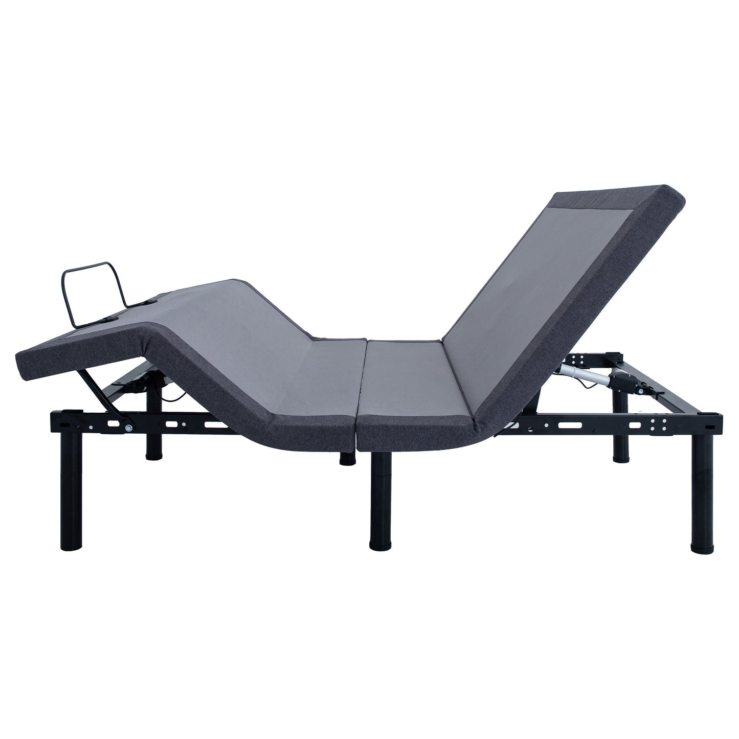 Clara California King AdjusTable Bed Base Grey and Black