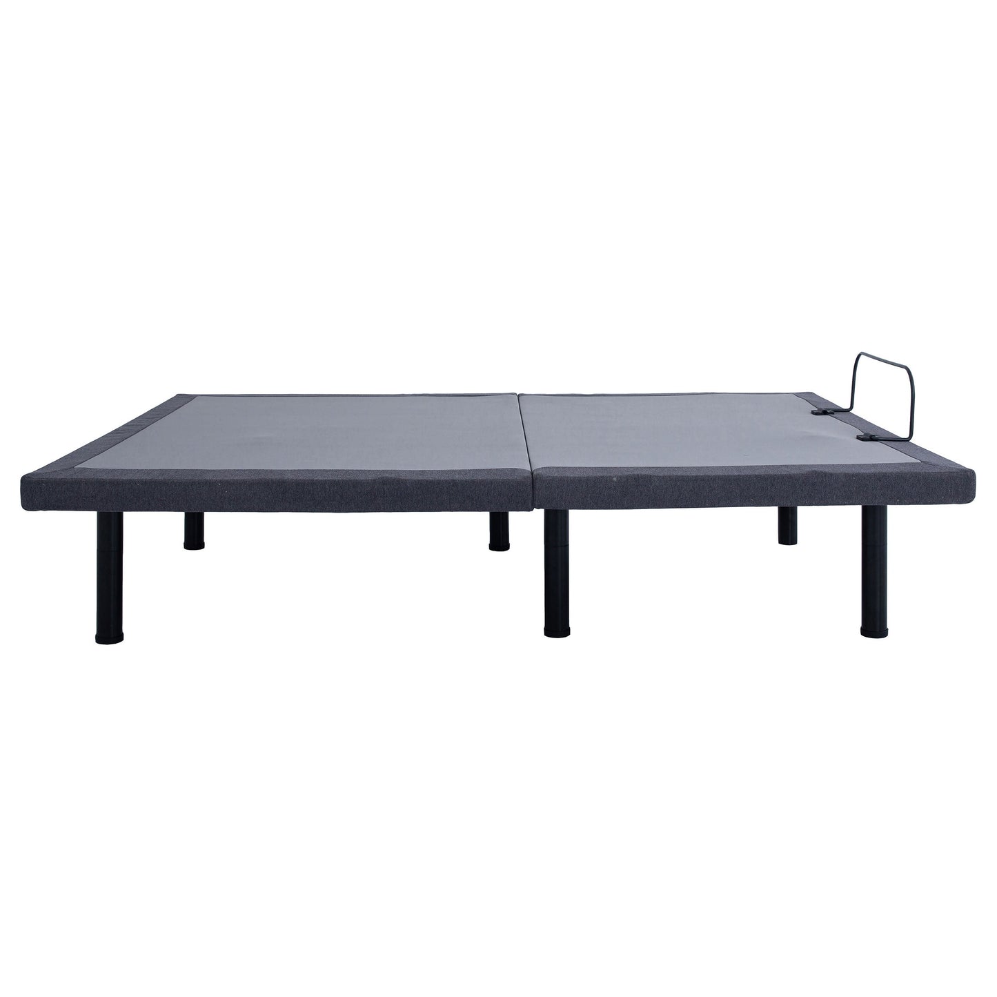 Clara Queen AdjusTable Bed Base Grey and Black