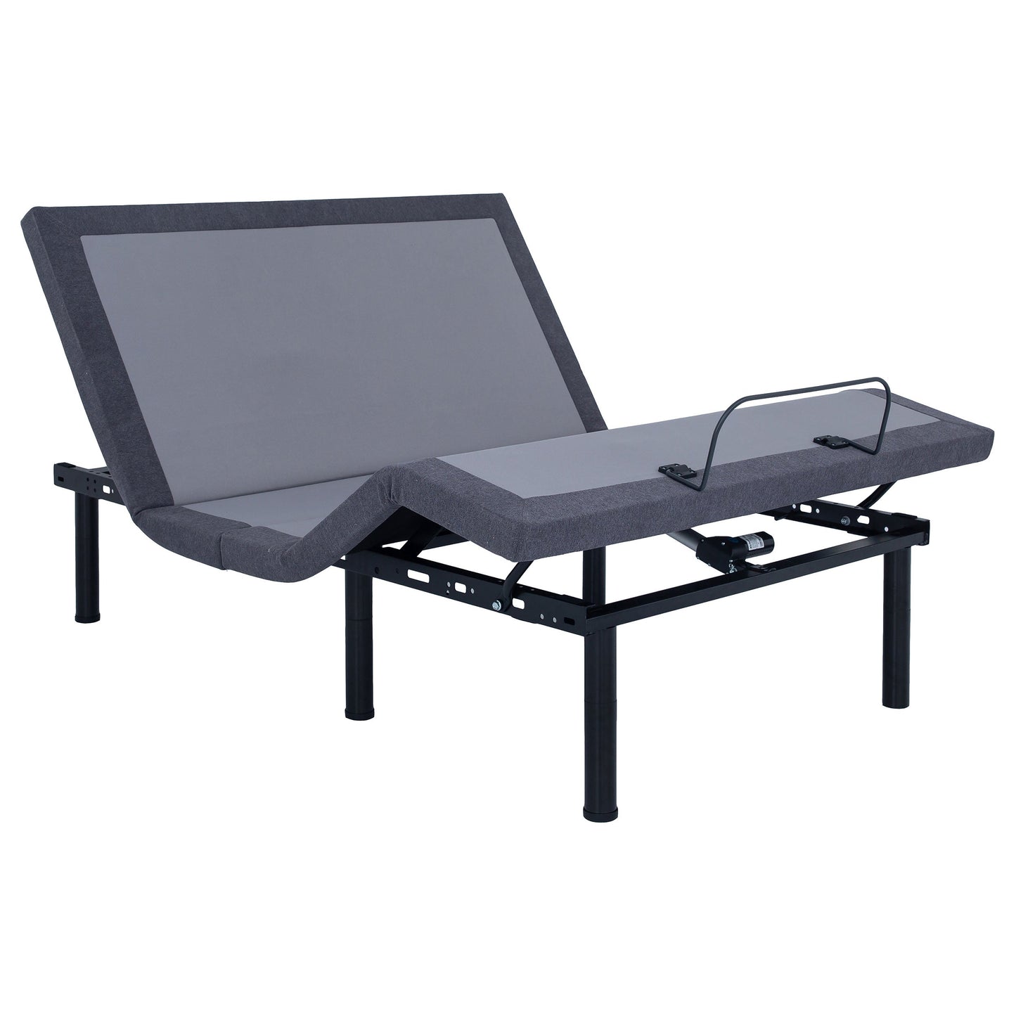 Negan Full AdjusTable Bed Base Grey and Black