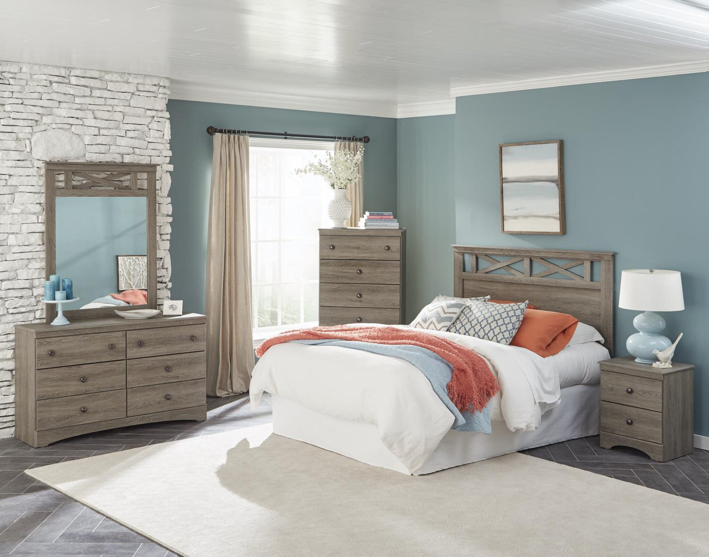 Mulberry Full/Queen Panel Headboard