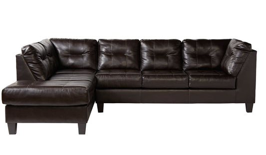 2500 - San Marino Chocolate (Sectional) Right Facing Sofa