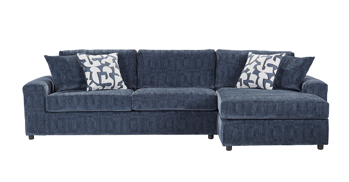 14600 - Jackson Indigo (Sectional) Left Facing Sofa