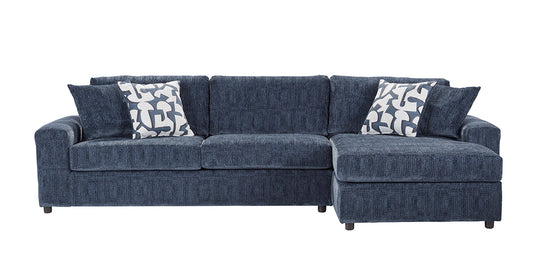 14600 - Jackson Indigo (Sectional) Left Facing Sofa