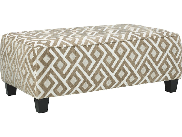 Dovemont Putty Oversized Accent Ottoman
