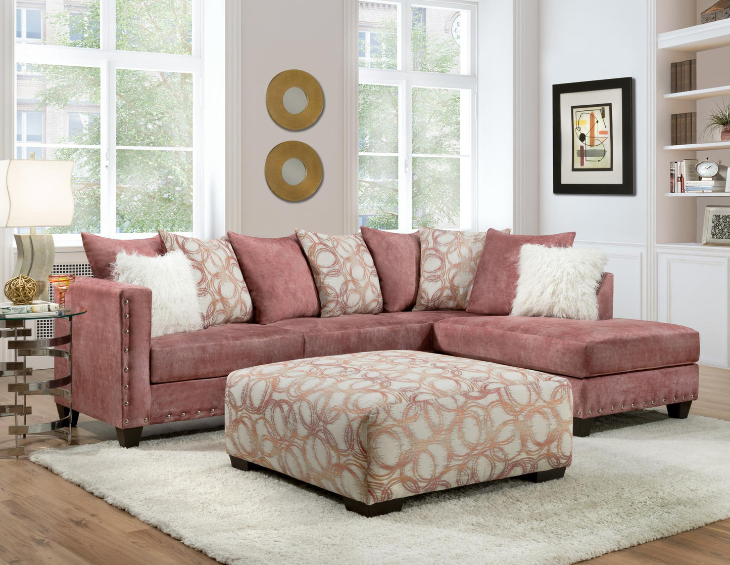 Melon Apricot RSF Chaise