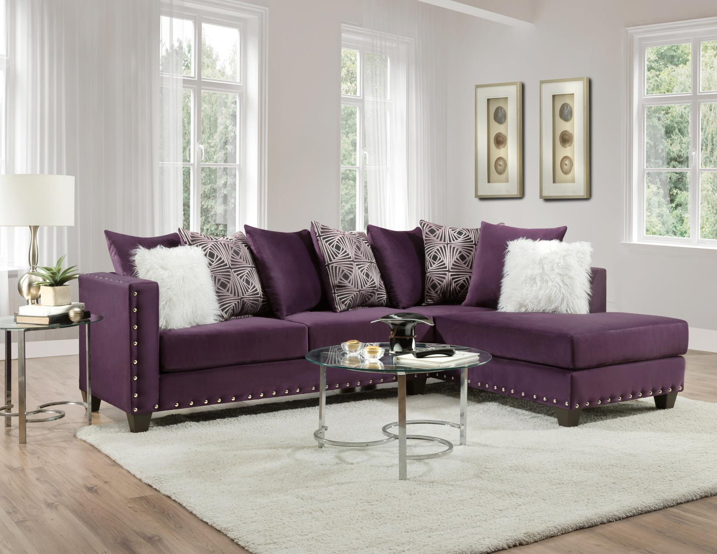 LSF Sofa, RSF Chaise