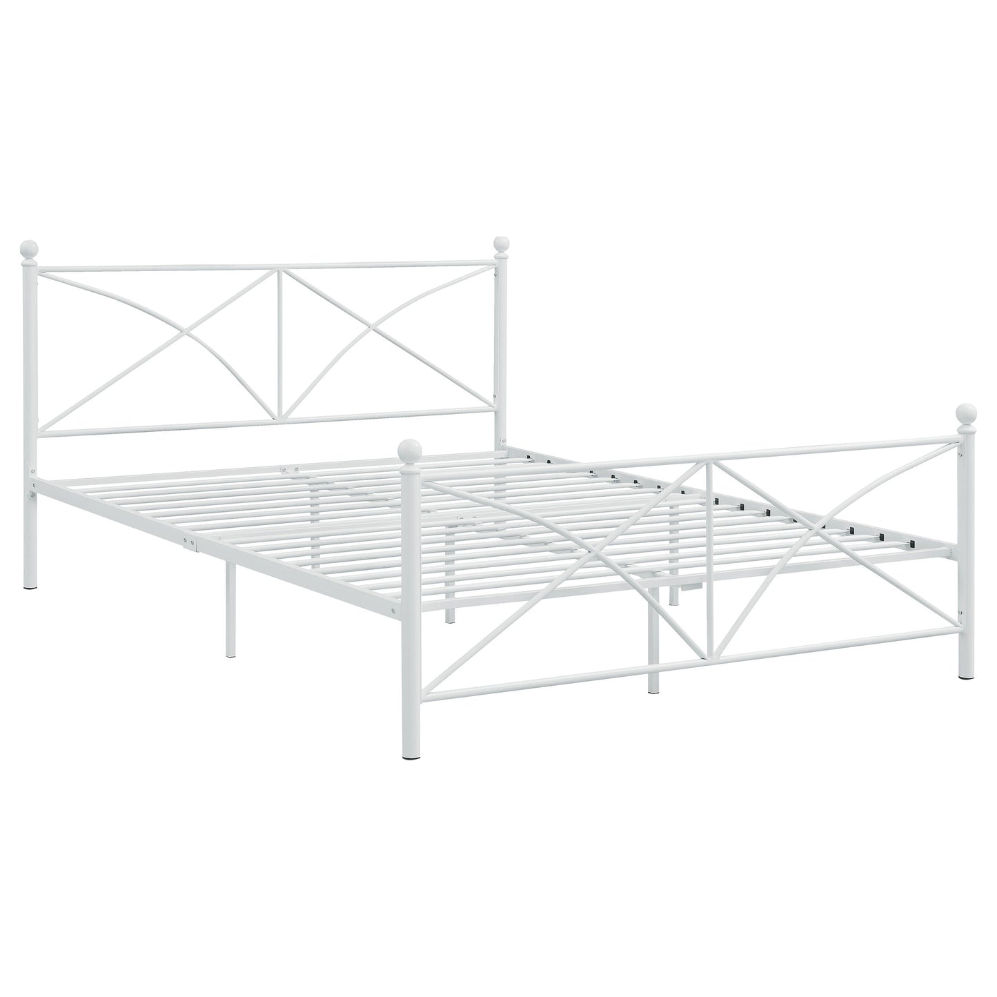 Hart Queen Platform Bed White